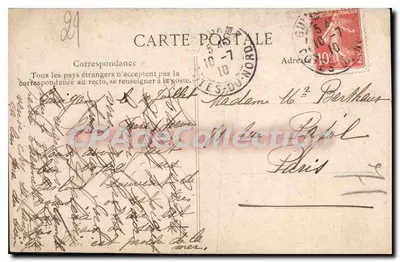 Beuzec-Conq — A Caridade ou Velho Flattrès — E.D. n°105 — Verso