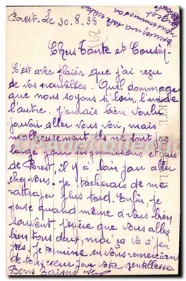 Brest — Statua na Cours d'Ajot — Wydawca: C. P. R. T. (n° 46) — Rewers
