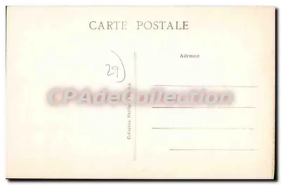 Carantec (Finistère) — La isla Leuêt y el faro — n°34 — Reverso