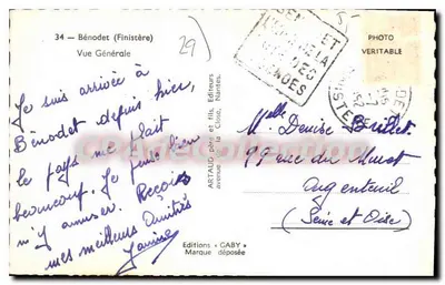 Bénodet (Finistère) — Widok ogółem — Wydawnictwo GABY — Rewers