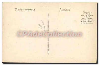 Huelgoat - O Rocher Tremblant — dimensões e peso indicados — LL — Verso