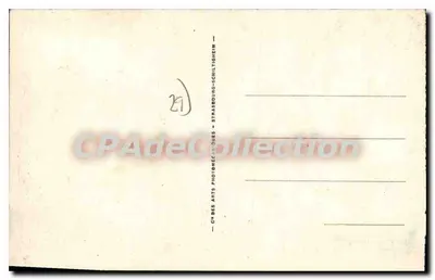 Le Conquet — O Hotel Sainte-Barbe visto do mar — LL.L. — Verso
