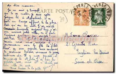 Quimperlé — Vale da Isole — Editor: Rennes — Verso