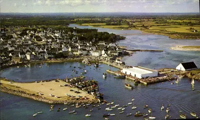 Porto de Lesconil — Pays Bigouden — Impressa na França