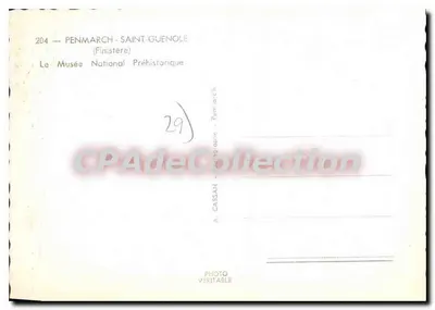 Penmarch - Saint-Guenolé — Le Musée National Préhistorique — A. Cassan — Back