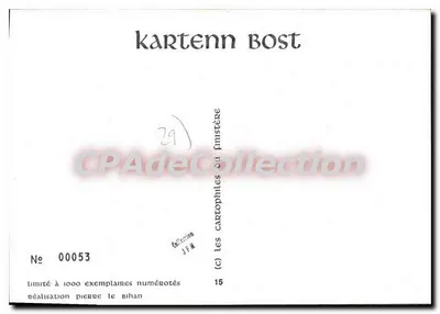 चाटोलिन — ब्लेसन और किले के साथ ट्रूटा — एडिटर जेएम, संख्या 00053 — पीछे