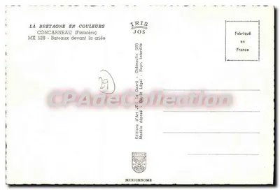 Concarneau (Finistère) — Batory przed rybnicą — Wydawnictwo Sztuki JCS Le Donné — Rewers