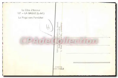 La Playa hacia Pornichet — La Côte d'Amour — Éditions Jansol — Reverso