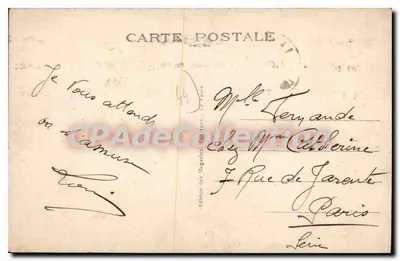 La Baule-sur-Mer — Vista general de la Playa — edición de los Magasins des Tufs, n°31 — Reverso