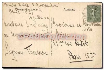 Pornic - O Castelo — LL, n°56 — Verso