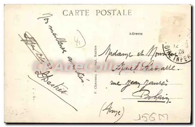 La Baule-sur-Mer (Loire-Inf.) — Bord de Plage — F. Chapeau, Nantes, n°138 — Verso