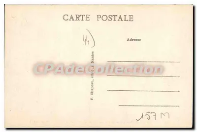 La Haie-Fouassière (Loire-Inf.) — Carreiras à beira da Sèvre, perto da Ramée — Verso