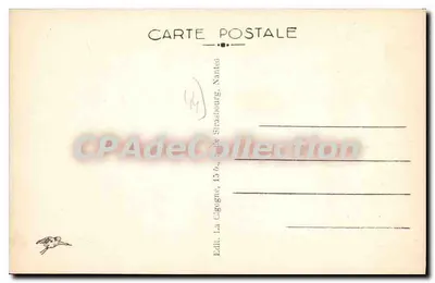 Le Pouliguen — La Plage — Éditeur : La Cigogne, Nantes — Verso