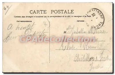 Saint-Marc-sur-Mer — O Rocha do Leão — editor impreciso — Verso