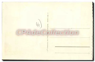 Batz - A Praia com maré alta — editor A.R. n°2 — Verso