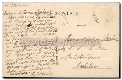 La Bernerie (Loire-Inf.) — Plaża w kierunku skał — 82 — Rewers