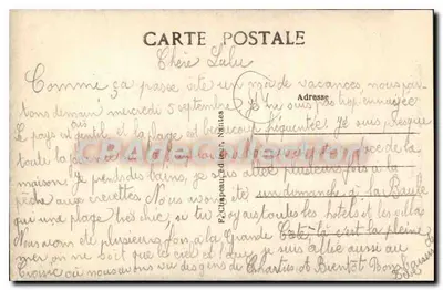 Traje de Noiva - Bourg de BATZ (Loire-Inf.) — 76. EN BRETAGNE — editor F. Chapeau, n°2 — Verso