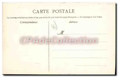 Le Pouliguen — Vista dall'interno della grotta dei Korrigans — Artaud Nozais, Nantes, n°499 — Verso