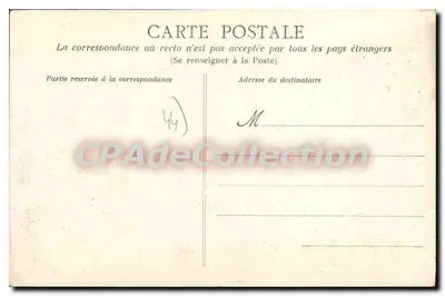 Nantes - Het Quartier Lamoricière — uitgever Artaud-Nozais, n°118 — Achterkant