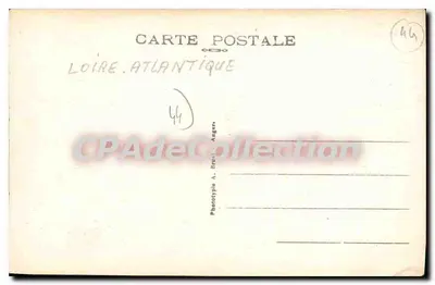 Saint Nazaire (Loire Inf.) — La Playa frente al Monumento a los Caídos — A. B. — Reverso