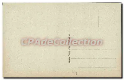 NANTES — Antigo Hotel de Bruc, rua de l'Emery — P. Chageau, Imp.-Ball., Nantes — Verso