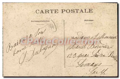 La Bernerie (L.-Inf.) - Les Rochers — Fototipia Vasseillier, Nantes — Verso