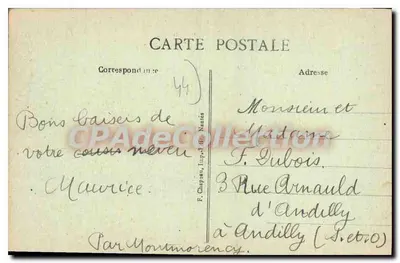 Le Pouliguen (Loire-Inf.) - Le Bois — editor desconhecido, n° 14 — Verso