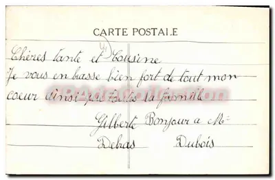 Guenrouet (Loire-Inf.) — Vista tirada da Estrada de Plessé — Coleção F. Cheveau, Nantes - 2º milênio — Verso