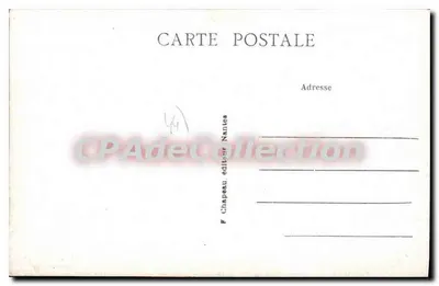 Batz (Loire-Inf.) — Vista dos Marais Salants — Aldeia de Roffiat, perto de Pouliguen — Verso