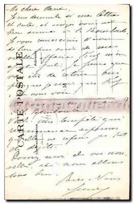 La Bernerie (L.-Inf.) — Jaskinie u podnóża skał — n'nototypie VASSELLIER — Nantes — Rewers