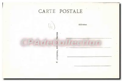 Batz (Loire-Inf.) — Tour Saint-Quénolé (XVIIe siècle) — F. Chapeau, éditeur Nantes — Verso