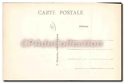 Batz-sur-Mer (Loire-Inf.) — Na Costa — Interior da Gruta dos Korrigans — F. Chapeau, editor, Nantes — Verso