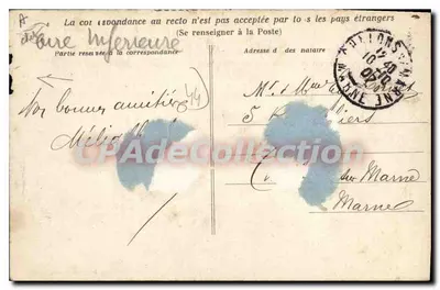 Saint-Nazaire — Fêtes d'inauguration de la nouvelle Enceinte du Port (Septembre 1907) — Éditeur : Phototypie Bulles et Cie, Nantes — Verso