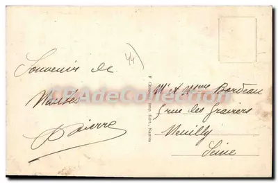 NANTES — Pałac Giełdy — wydawca P. Chanez, nr 618 — Rewers