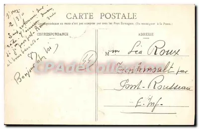 St-NAZAIRE - Place du Bassin, lado del viejo St-Nazaire — Colección Delavarenne, n°120 — Reverso