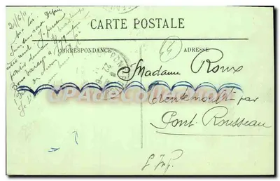 SAINT-NAZAIRE — A Rue de Nantes — LL. — Editor LL, n°26 — Verso