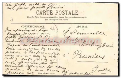 PORNIC — Peinado de la antigüedad — LL. — n°81 — Reverso