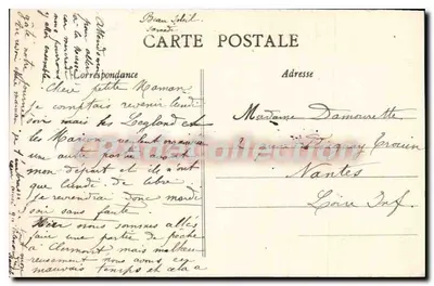 MAUVES (Loire-Inf.) - Os colinas — Béliotypie Dugas, Nantes, n° 1149 — Verso