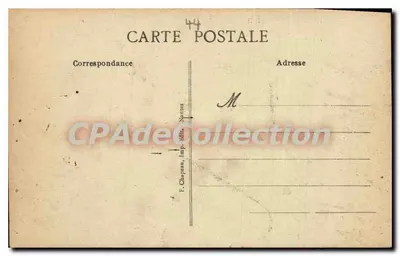 Marsac (Loire-Inf.) — A Praça, perto da Estrada de Blain — E. Chapeau, Imp. & Édits, Nantes, n°44 — Verso