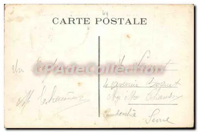 A Montanha (L.-Inf.) — Carreiras do Chat-qui-Guettes — editor VASSELLER, Nantes — Verso