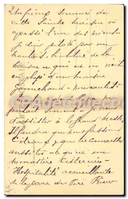Abbatia Melleray — La Meilleraye-de-Bretagne (L.-I.) — Fronton Wschodni i Infirmeria — Rewers