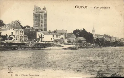 Oudon — Vista geral — Héliotypie Dugas, Nantes, n° L.-1 230
