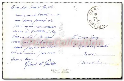 Derval — Castelo da Haye, Igreja, Castelo Baschet, Prefeitura, Capela — Éditions Caby — Verso