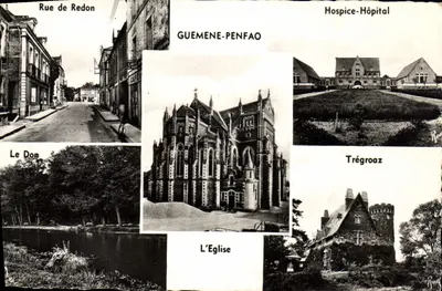 Guéméné-Penfao — Vista panorâmica — F. Chapeau, editor