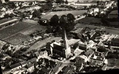 Mauves-sur-Loire — Vista aérea — Edições Combier, n° 6410 A