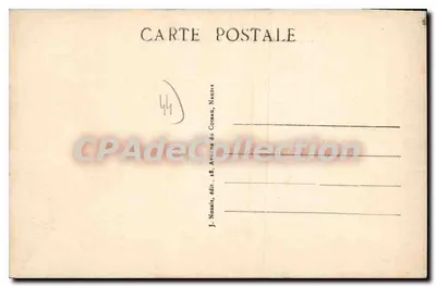 St-BRÉVIN - A extremidade norte da Praia — J. Nozais, editor, 18, Avenida do Coteau, Nantes — n° 115 — Verso