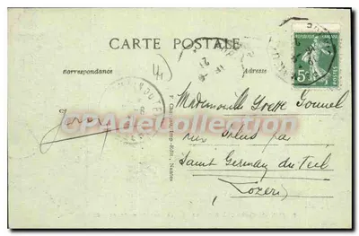 Saint-Brévin-l'OCÉAN (Loire-Inf.) — Katedra w Piniach — Rewers