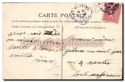 Saint-Nazaire — El Gran Casino — Colección L. R. Saint-Nazaire, n° 410 — Reverso