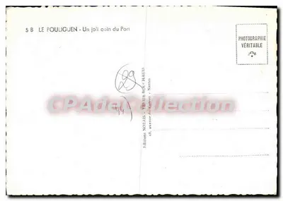 Le Pouliguen — Um lindo canto do Porto — Edições Nozaïs, Nantes — Verso