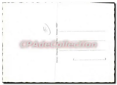 A Costa de Jade — Carta postal turística — Maison Chapeau - Nantes — Verso